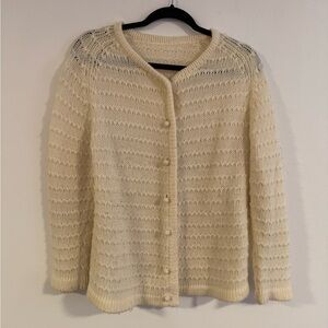 Vintage‎ Cream Cardigan